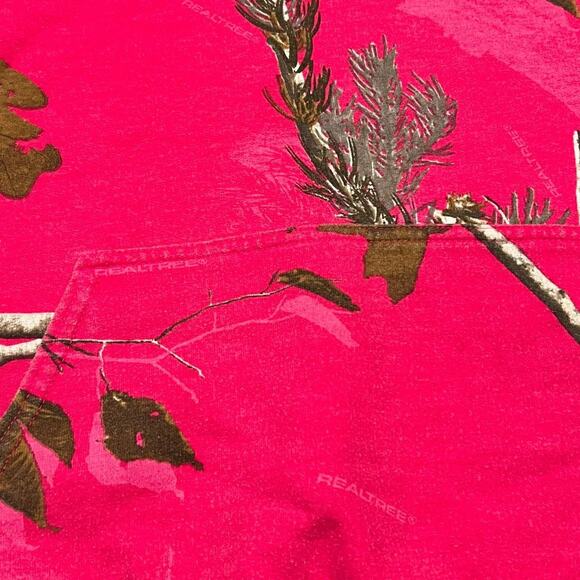 ★ RealTree Hot Pink Women’s Camo Pullover Hoodie w/ Tree Branch Print ★ - Picture 4 of 7